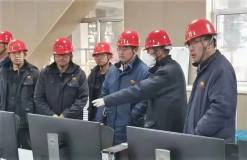 白銀有色總經理王彬到鉛鋅廠檢查指導節日期間工作