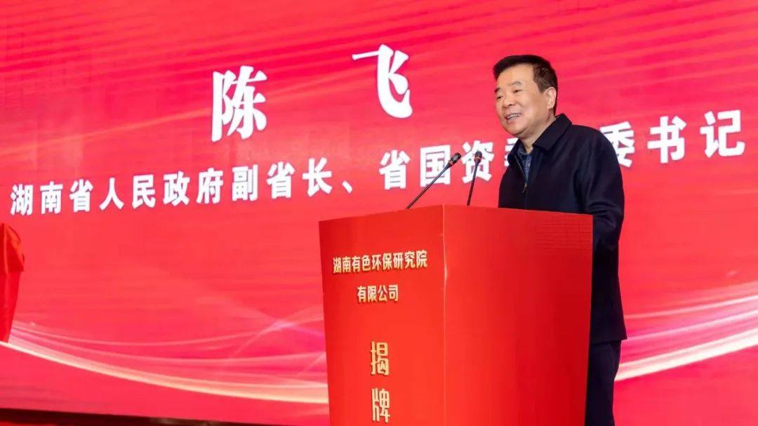 湖南有色环保研究院有限公司揭牌成立