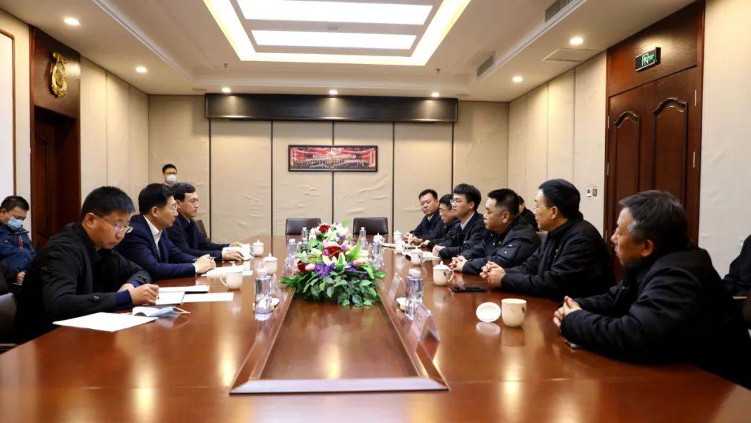 市委常委、市纪委书记、监委主任陈福茂一行就优化营商环境来葫芦岛有色调研