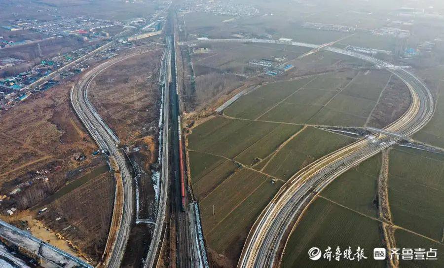 邹平货运铁路全线贯通