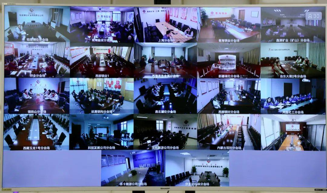 西部矿业集团公司召开2022年度财务工作会议