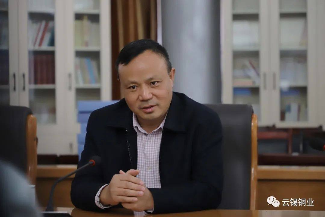 蒙自经开区副局长木伟一行到云锡铜业开展安全检查