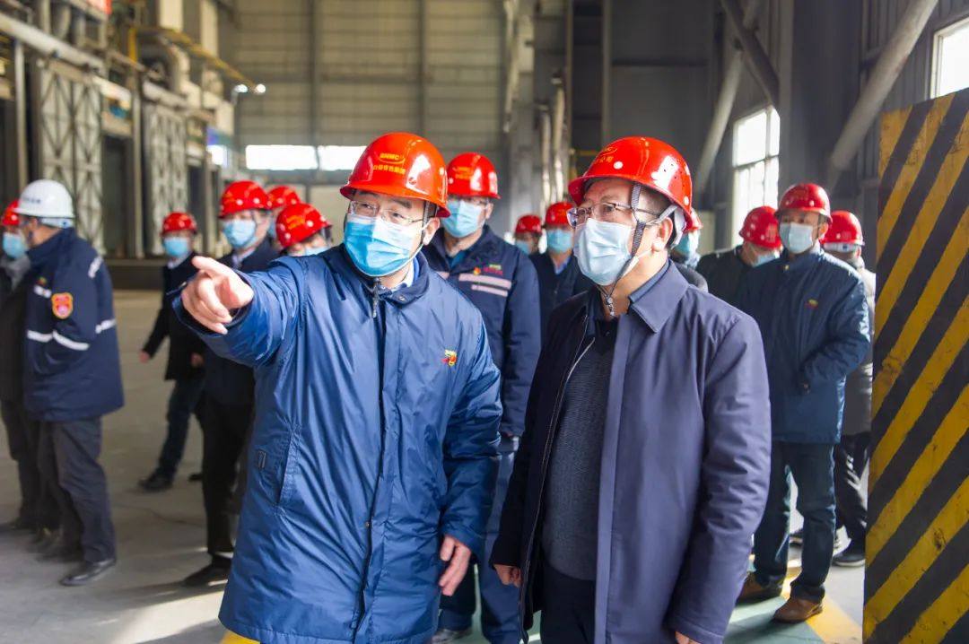 白银市委副书记、市长张延保到白银集团检查指导工作