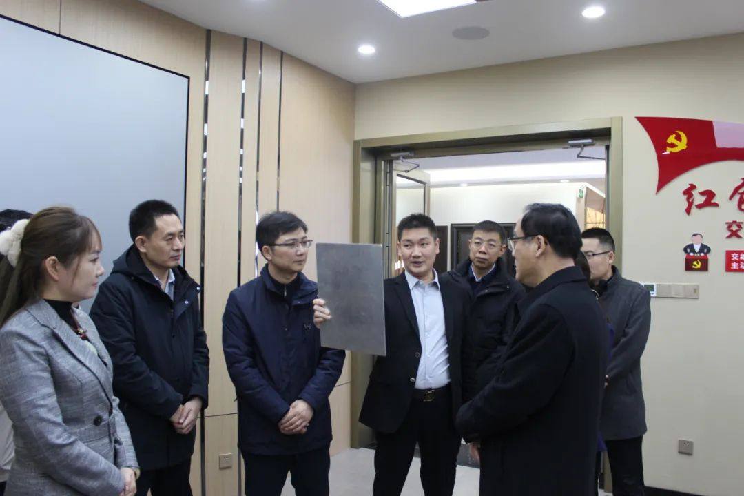 邹平市委书记吕明涛到方霖铝业调研
