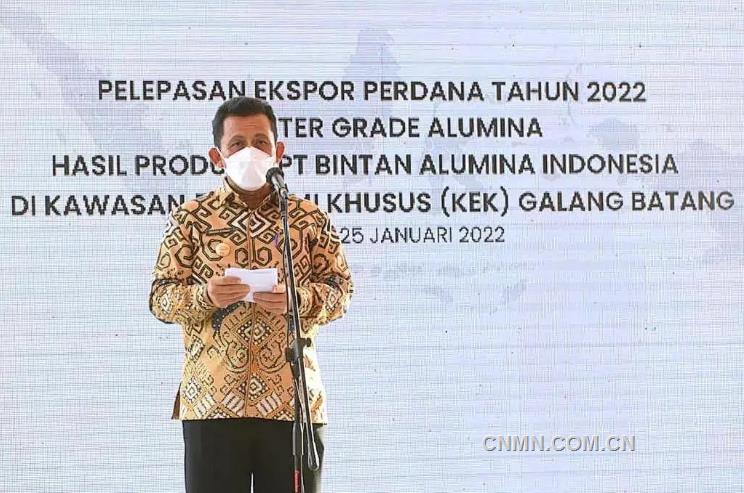 印尼总统莅临南山印尼宾坦氧化铝公司指导工作