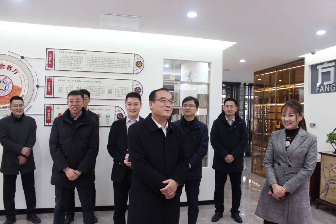 邹平市委书记吕明涛到方霖铝业调研