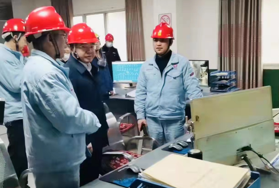 常宁市委副书记、市长罗卫华到五矿水口山公司慰问干部职工