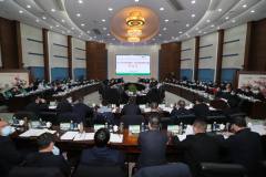 2022年市企融合高质量发展座谈会在金川集团龙首山庄会议中心召开