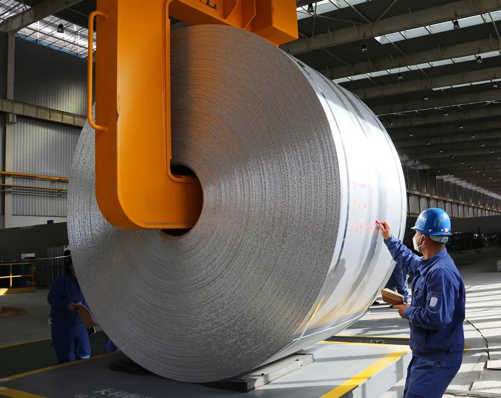 天成彩铝公司1月全月累计销售4.37万吨铝材