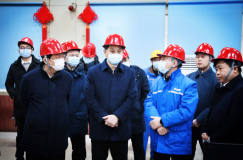 湖北省经信厅领导到中色大冶公司调研