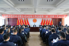 赤峰中色锌业有限公司召开2022年工作会议暨三届二次职工代表大会