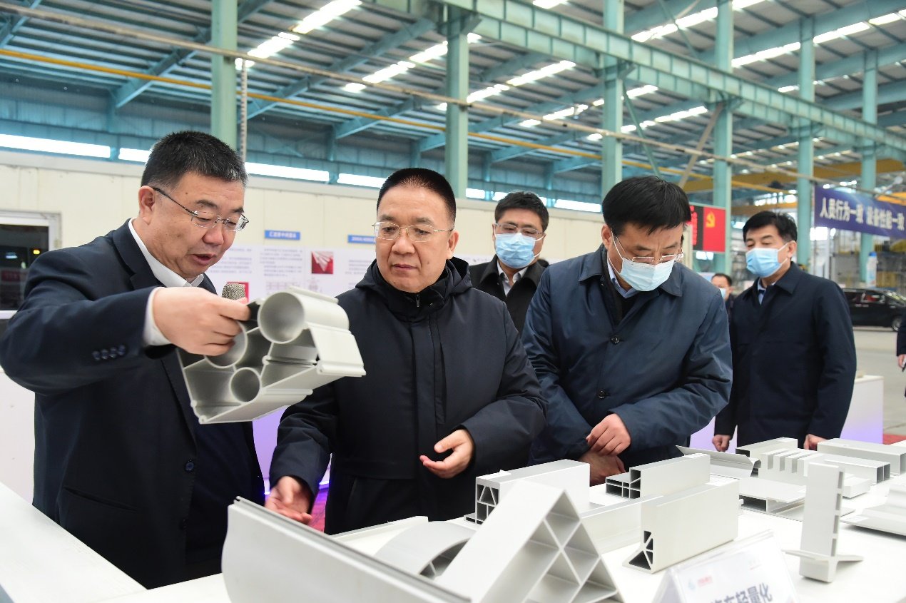 滨州市副市长赵永生到山东创新金属参观调研