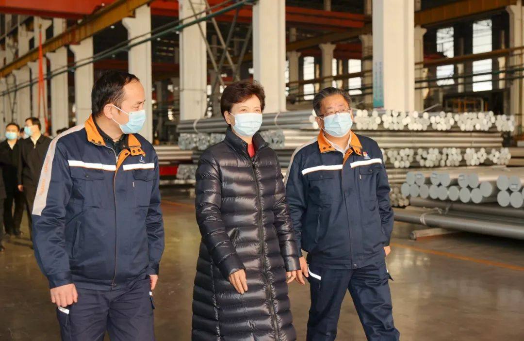 贵州省委书记、省人大常委会主任谌贻琴到中铝贵州企业调研