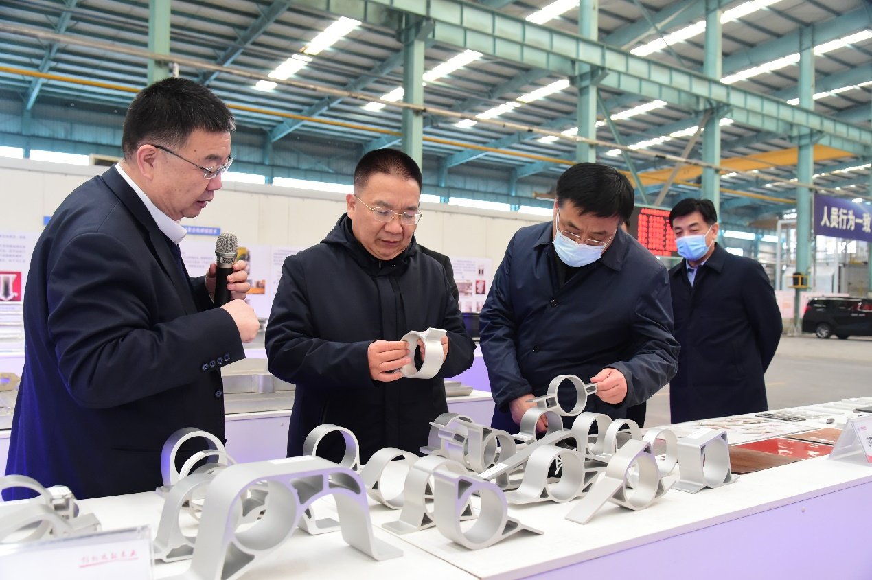 滨州市副市长赵永生到山东创新金属参观调研