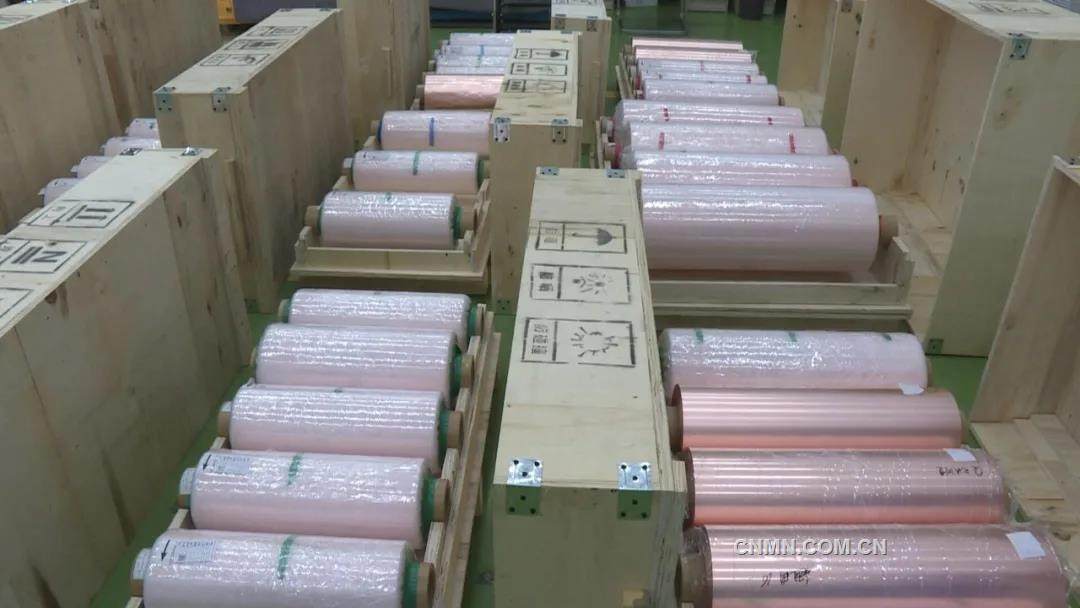 金川集团铜业公司铜箔产业发展形势喜人