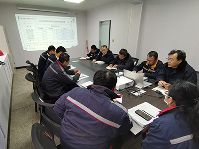 西北铝设备保障中心召开1月份成本分析会