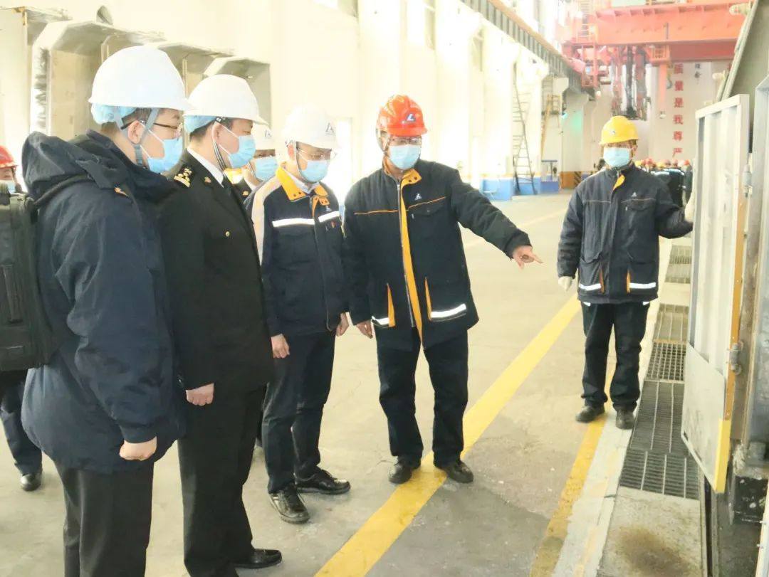 包头海关副关长任晨一行调研指导包头铝业申报AEO认证