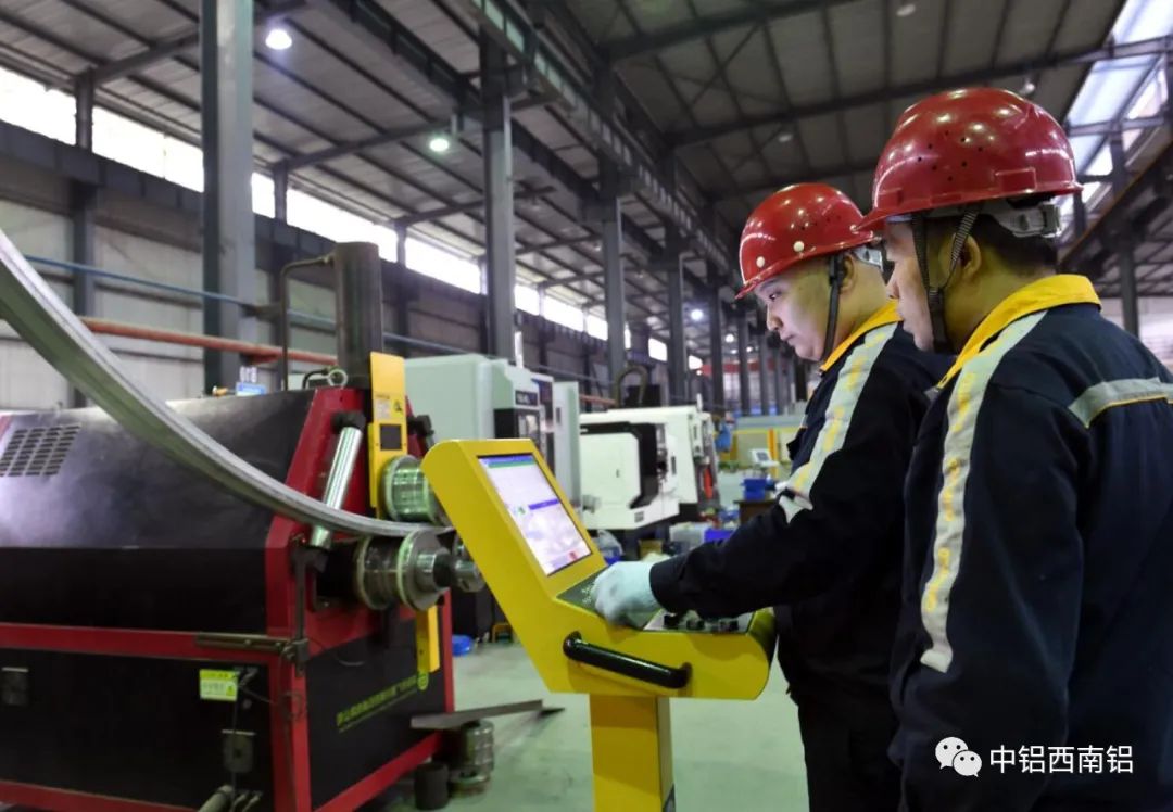 中铝西南铝精密加工公司生产经营实现首月“开门红”
