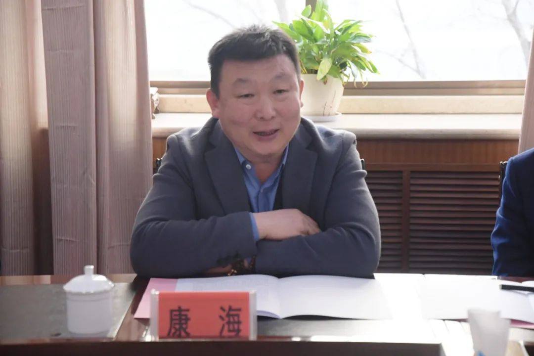 亿镍集团董事长康海到白银集团考察