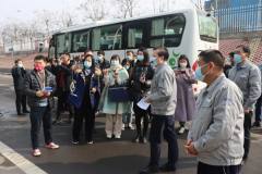 “奋进新征程 建功新时代”采访团到三门峡戴卡公司参观调研