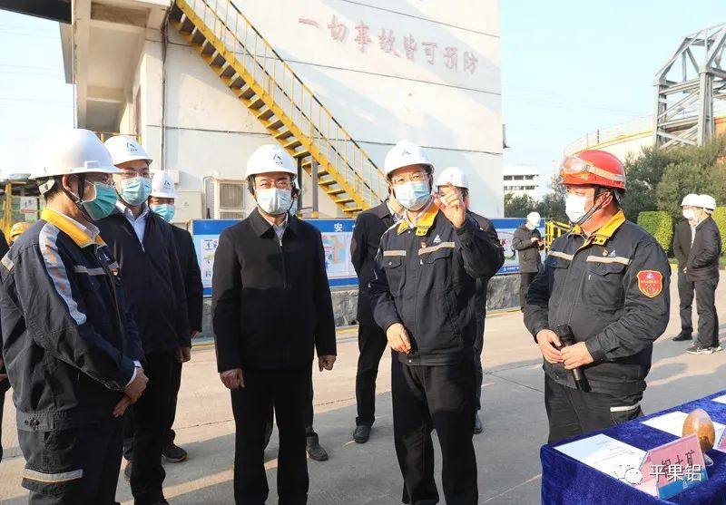 百色市委书记何良军到中铝平果铝企业调研