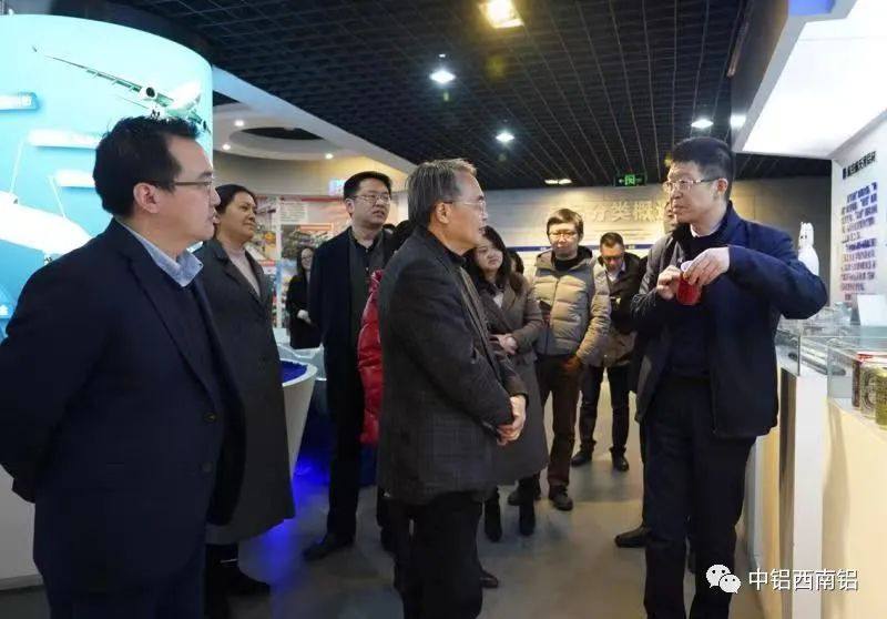 重庆市统计局一级巡视员刘剑到西南铝调研