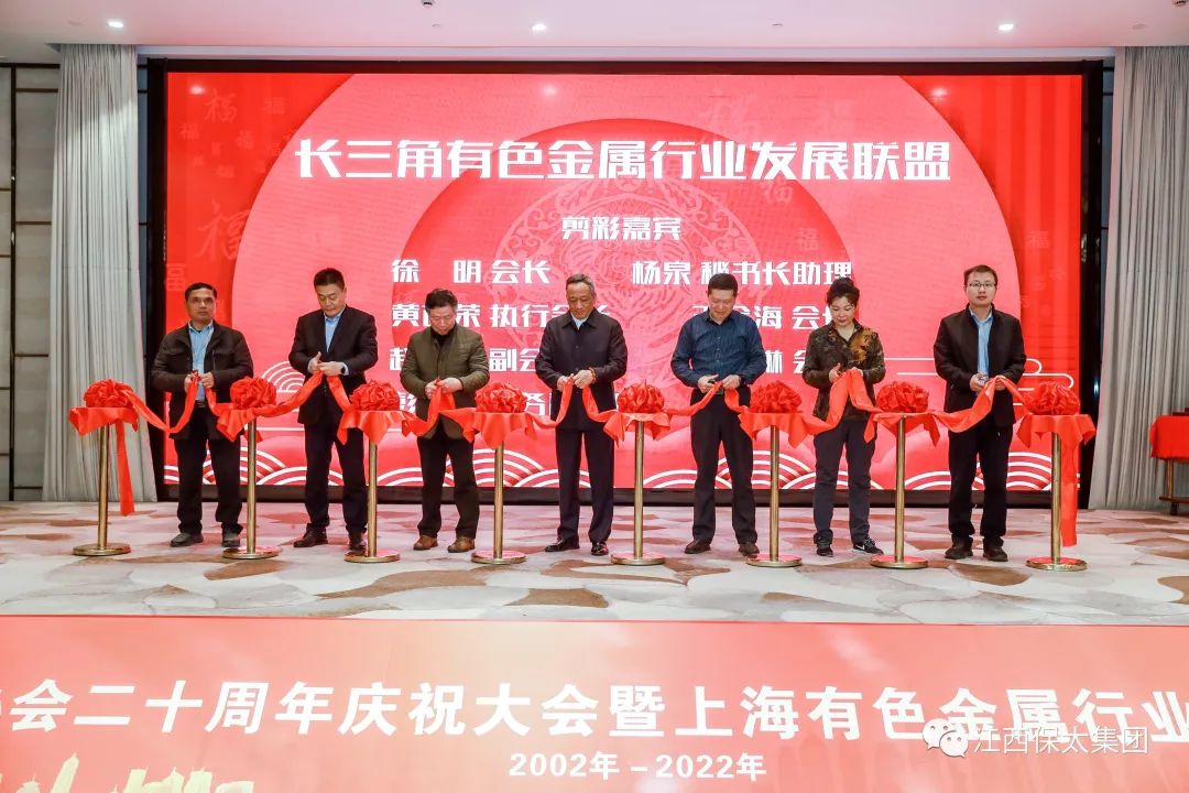 保太集團榮獲上海有色金屬行業協會頒發的“行業先進集體”稱號