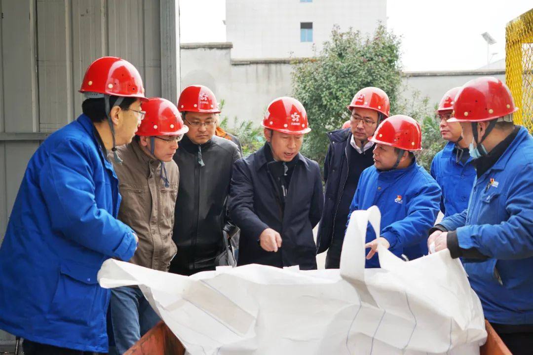 中色大冶總經理王焱到晟祥公司調研