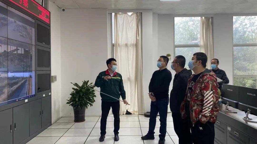 兰州市红古区商务局局长一行到巨东股份考察