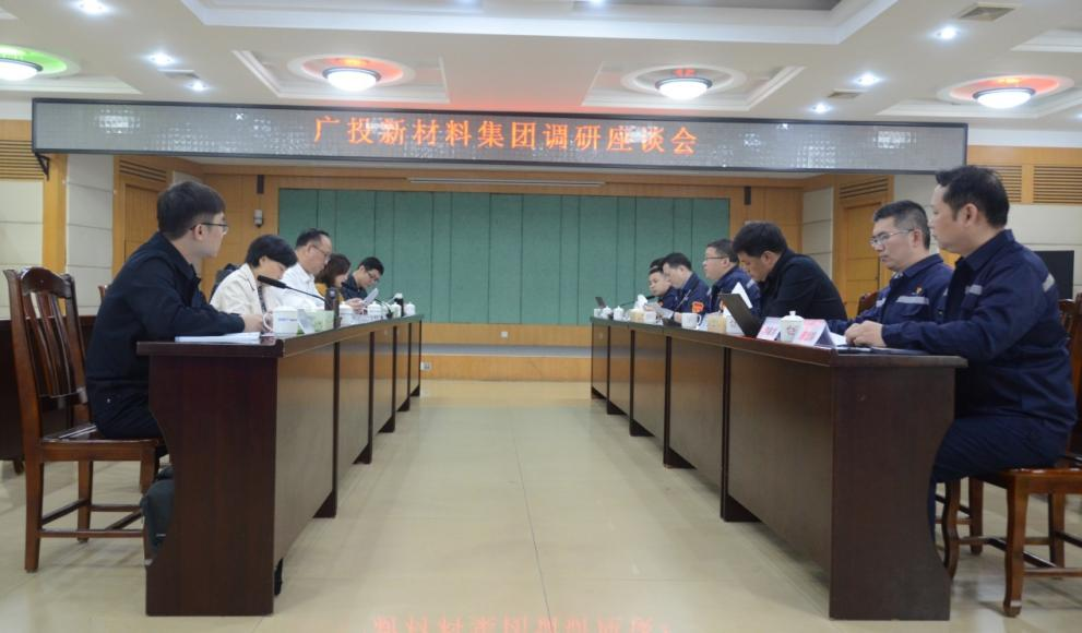 广投新材料集团领导率队赴贺州片区企业开展调研