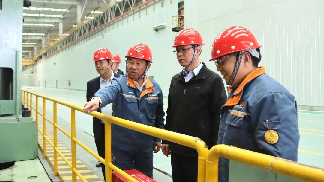 中国宝武副总经理高建兵到宝武铝业调研