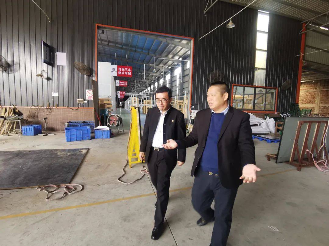 佛山市门窗业协会秘书长户诚一行走访道匠门窗
