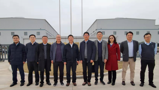  中国有色金属学会贾明星理事长一行到陕西斯瑞新材料股份有限公司调研