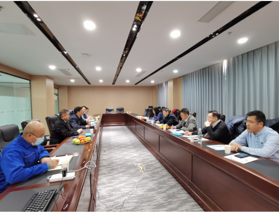  中国有色金属学会贾明星理事长一行到陕西斯瑞新材料股份有限公司调研