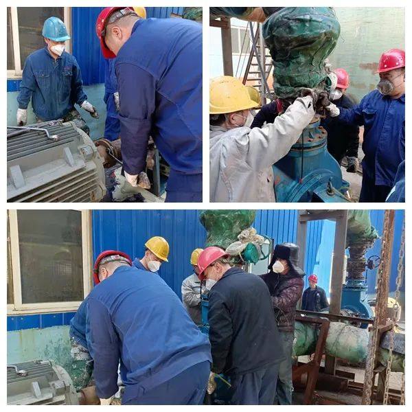 宏躍集團精鋅廠檢修作業區完成132kW脫硫泵檢修