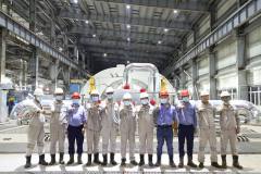 緯達貝園區華科鎳業250MW發電機組成功並網發電