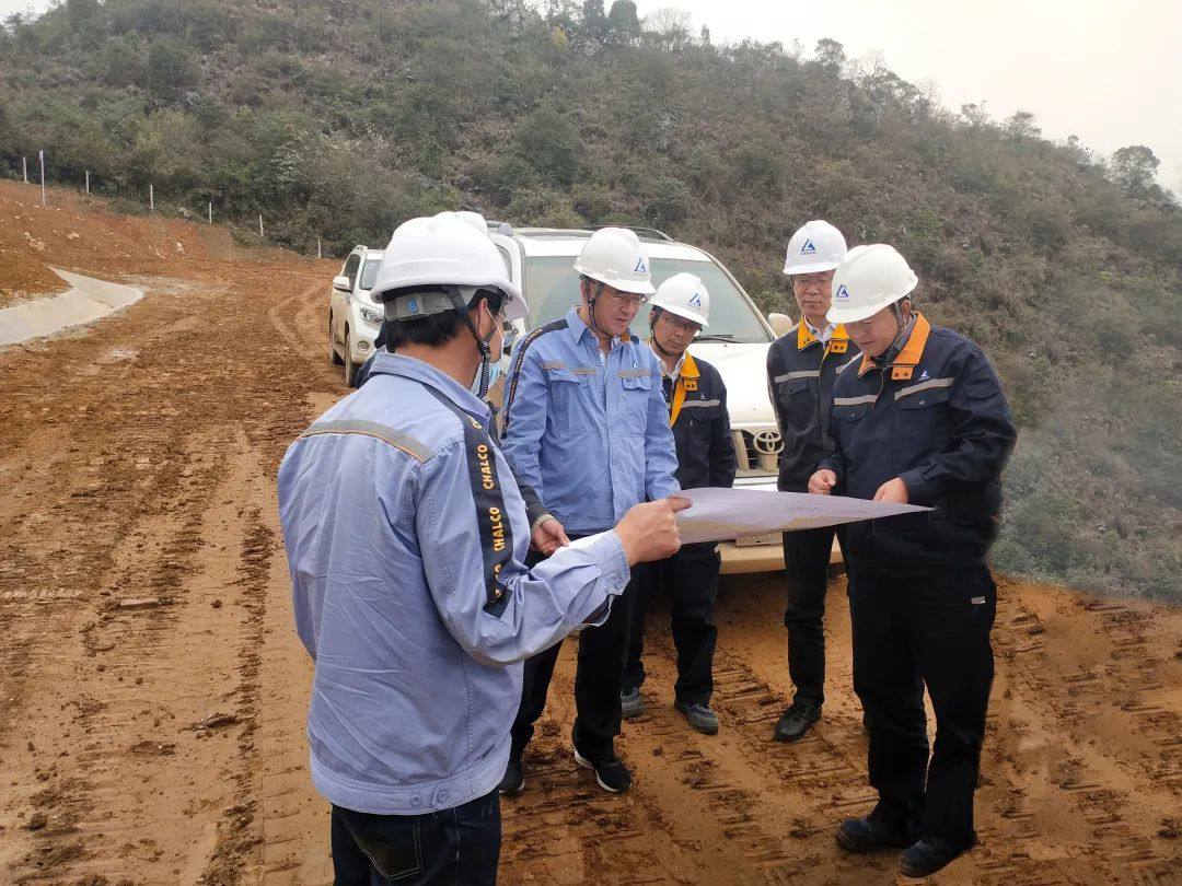 云铝股份董事长张正基到云铝文山调研