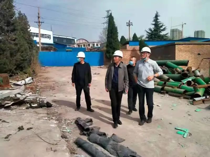湖滨区征收办到三门峡戴卡公司老厂调研资产处置进度