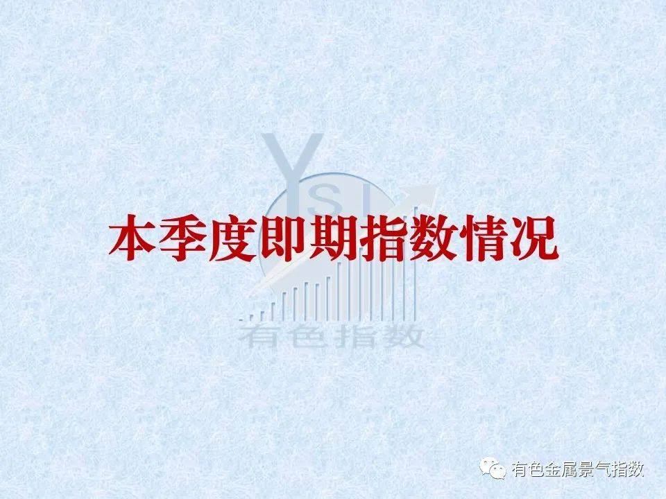 2022年一季度有色金属企业信心指数为49.8 比上季度上升1.1个点