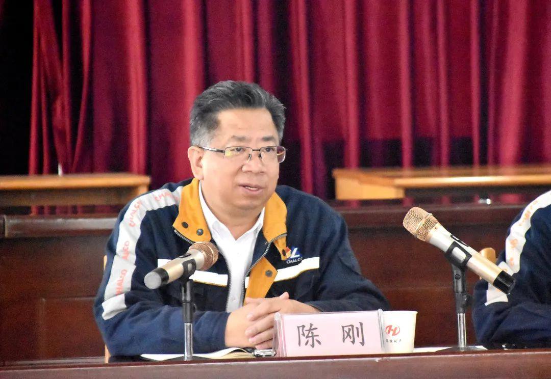 贵州铝厂执行董事陈刚到华颐公司调研指导工作