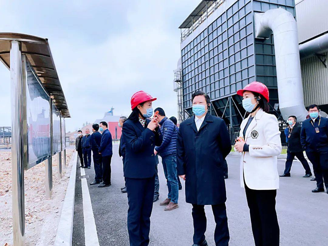 湘潭市委书记刘志仁一行莅临金龙新材考察指导