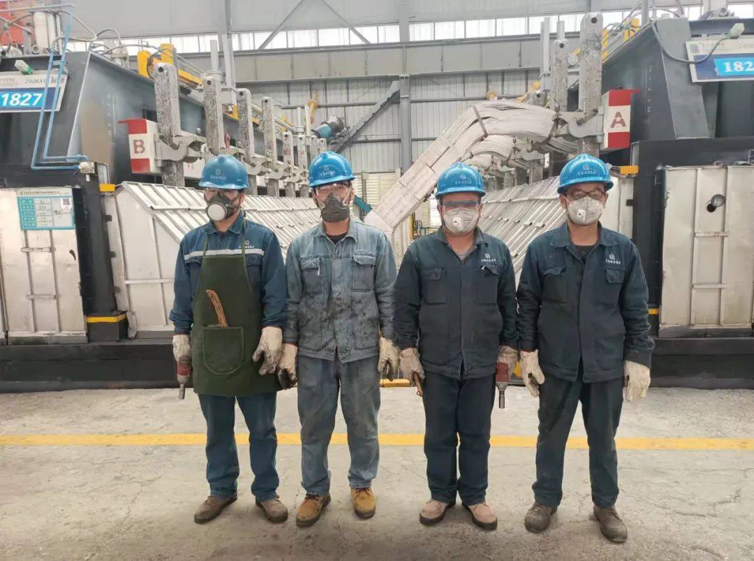 青海百河铝业电解一车间开展阳极提升机润滑创新精益改善工作
