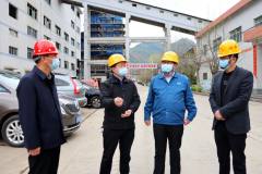 市发改委调研组到汉中锌业公司调研督导复工复产工作