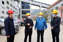 市發改委調研組到漢中鋅業公司調研督導復工復產工作