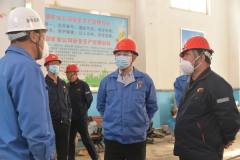 白银有色总经理王彬到深部矿业公司调研指导工作