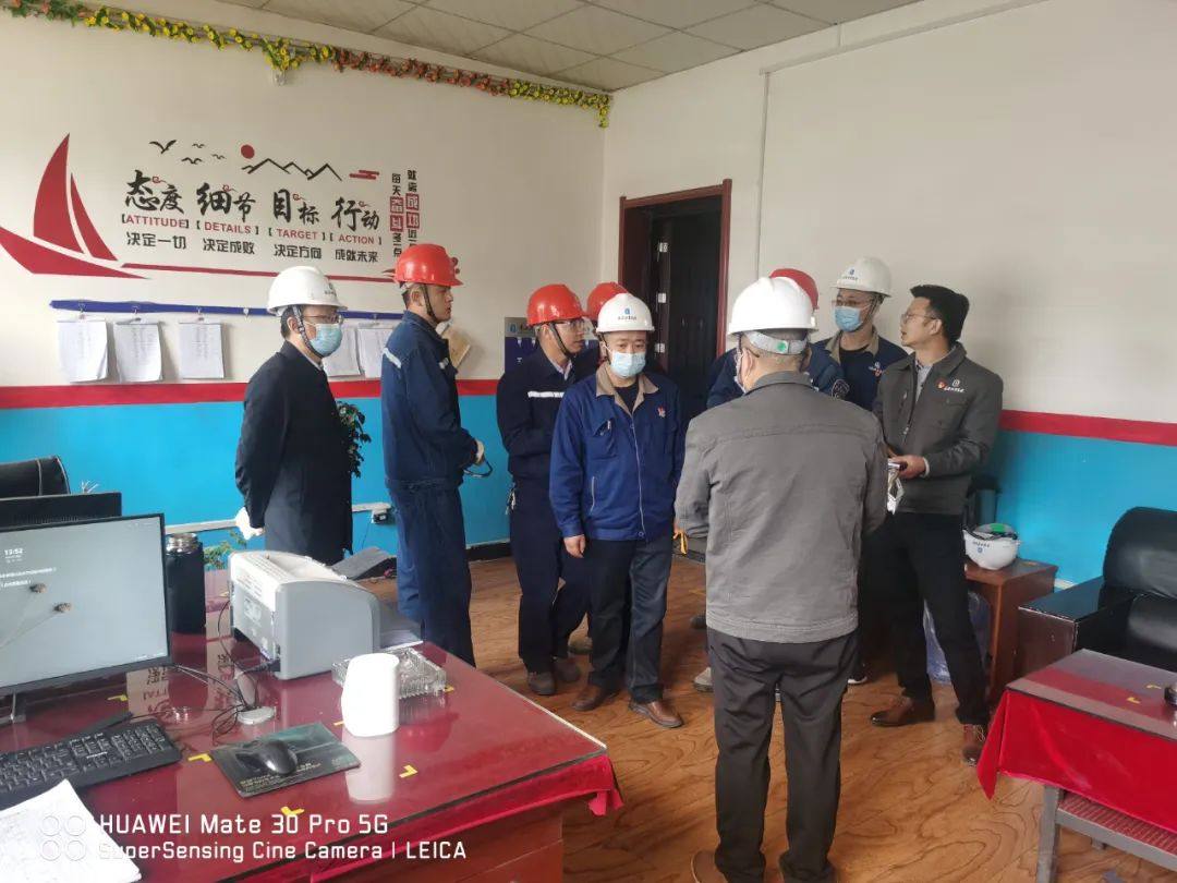 青投公司领导莅临青海百河铝业公司开展春季及清明节前安全生产工作大检查