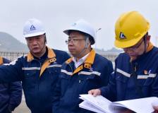 中鋁貴州企業領導到赤泥大壩檢查指導工作