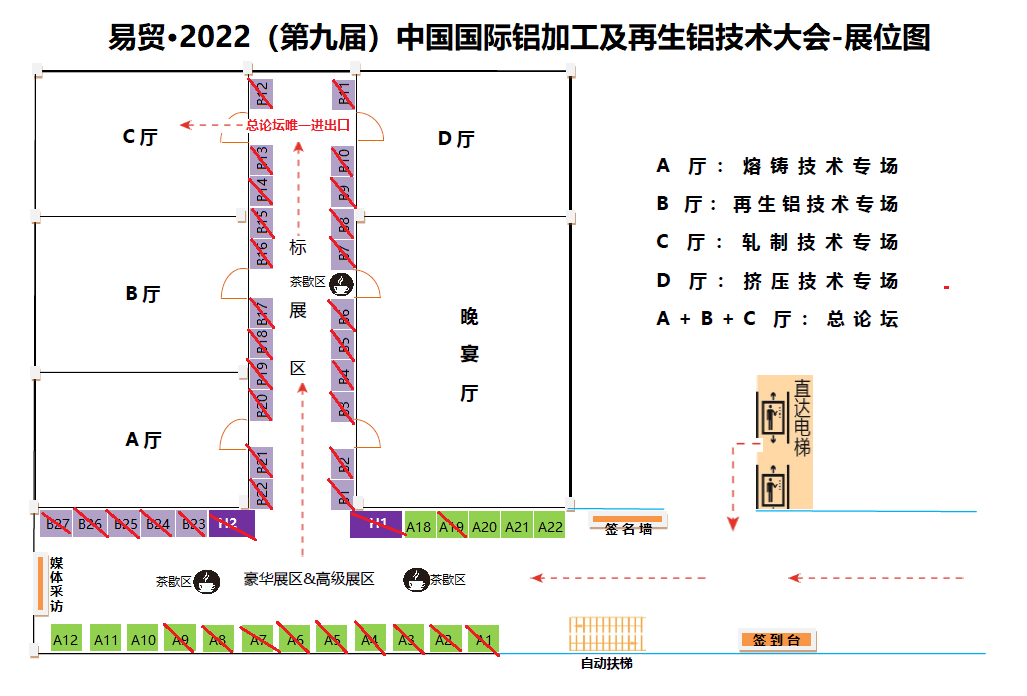 易贸·2022（第九届）中国国际铝加工及再生铝技术大会