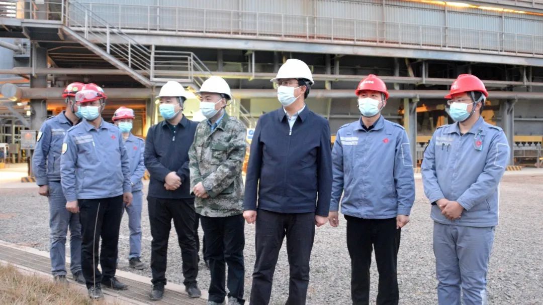 靈石縣縣長陳昉檢查指導東方希望靈石鋁業安全生產工作