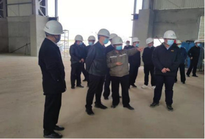 甘肃白银市委常委、常务副市长杜健棠一行 莅临中瑞铝业调研